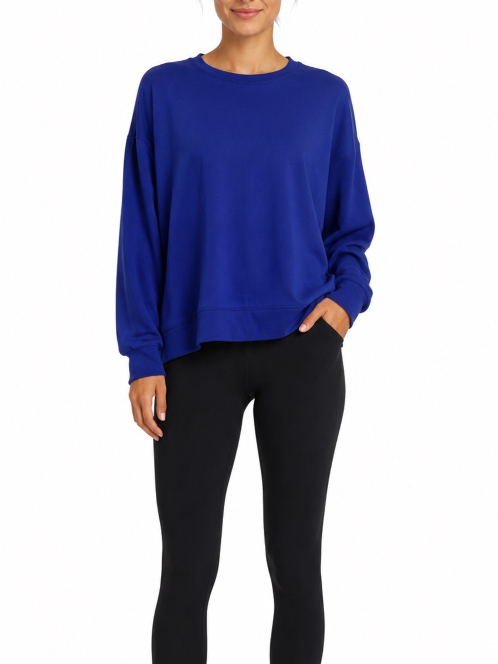 Tek Gear Size XL Purple Crewneck Loungewear Sweatshirt